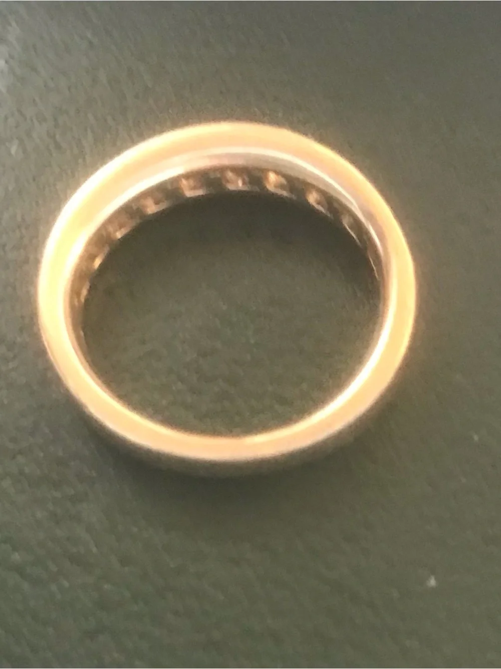 Beautiful 1 CTW Diamond Anniversary Ring Size 5 3/4